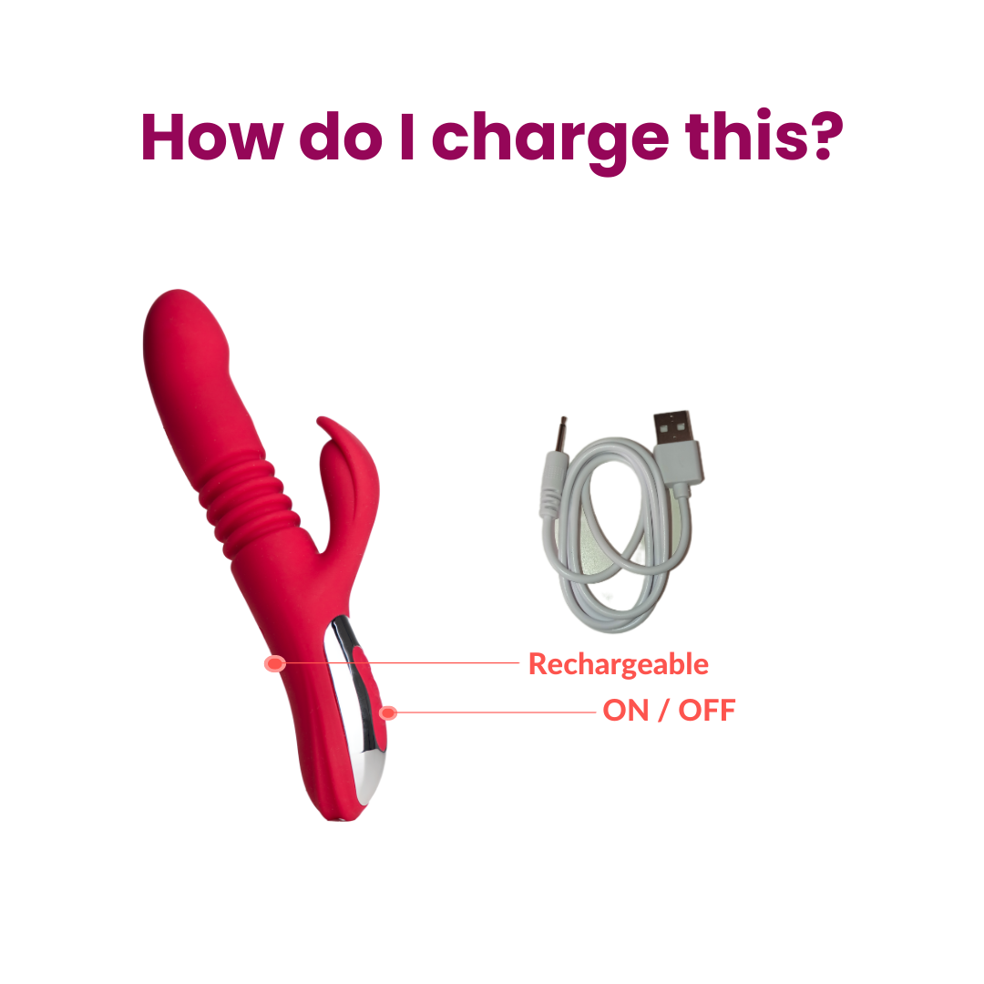 Thrusting Rabbit Vibrator