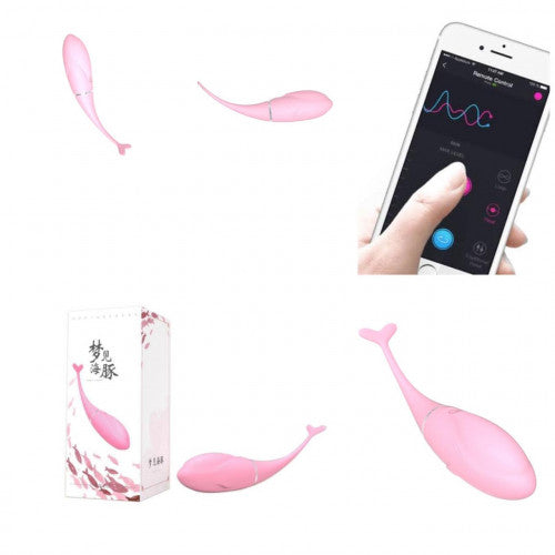 Whale Wireless Mobile App Control Egg Vibrator