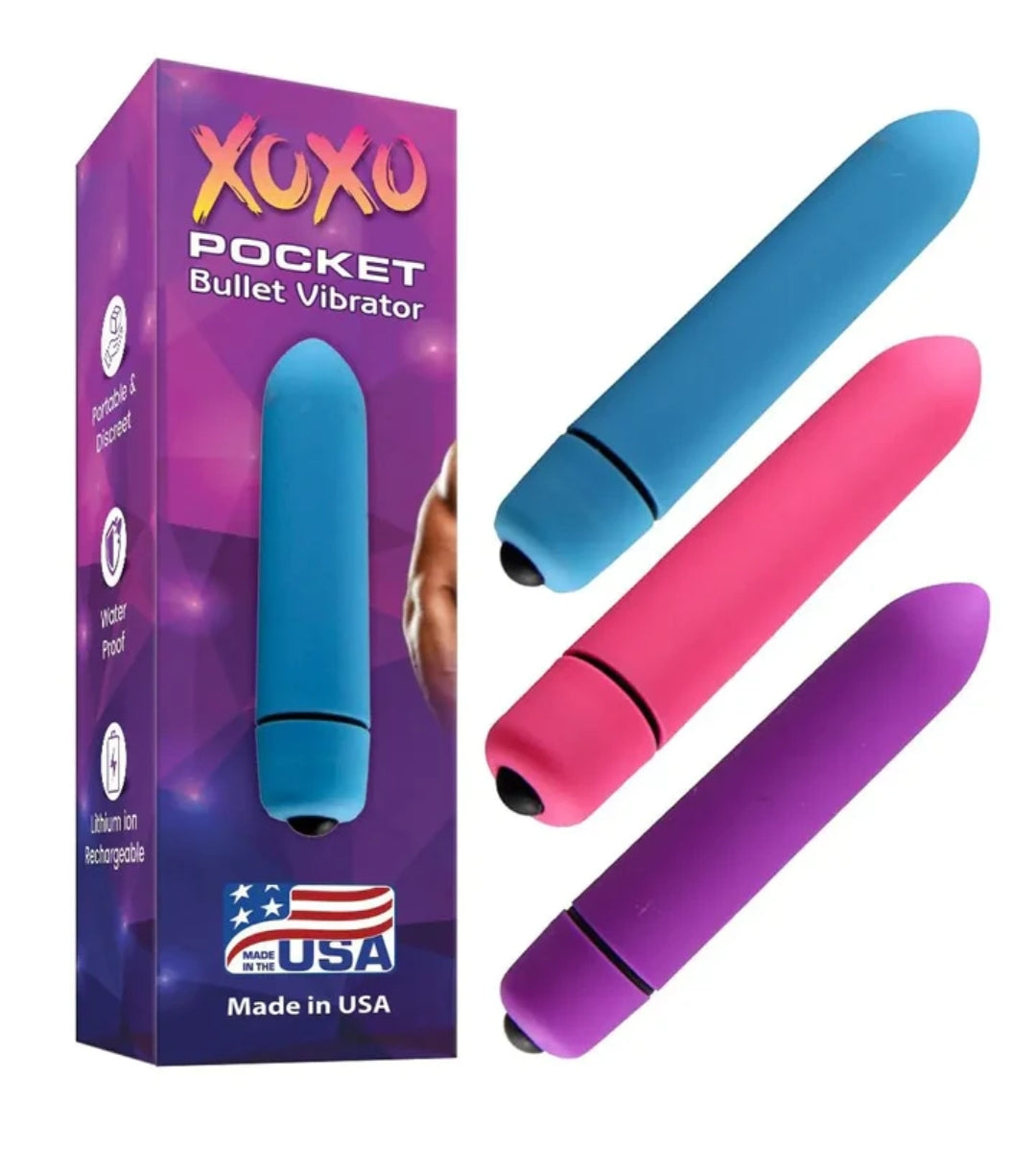 XOXO Pocket Bullet Vibrator