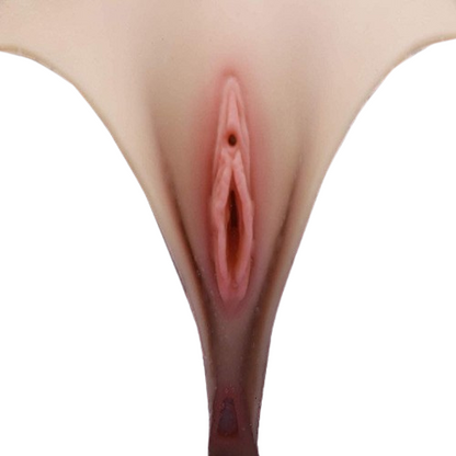 Artificial Realistic Insertable, Penetrable Pussy Panty