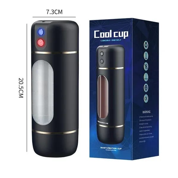 Cool Cup Automatic Vibrating Maturbator For Men