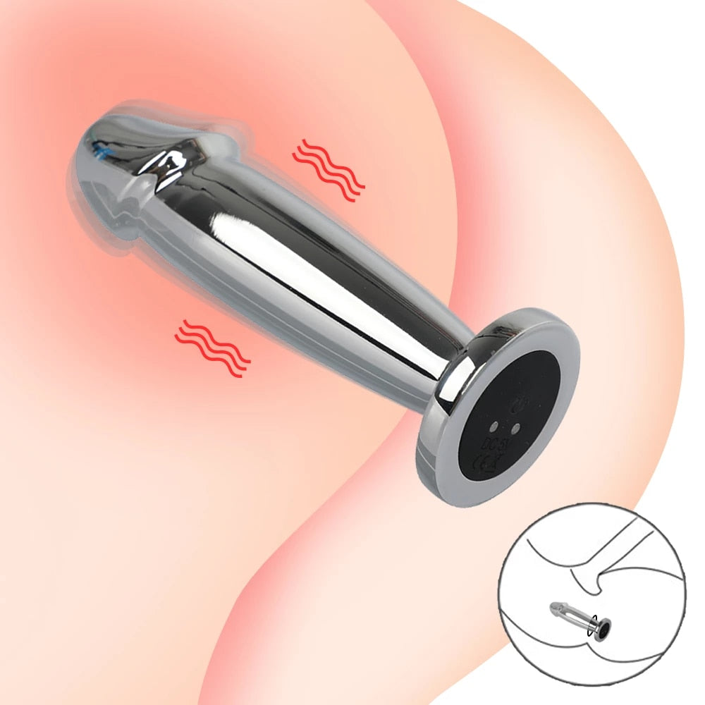डिल्डो शेप वाइब्रेटिंग एनल प्लग
