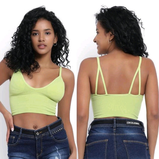 Plunge V-Neck Padded Bralette