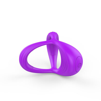 Silicone Vibrating Cock Ring Testicle Restrictor For Delay Ejaculation