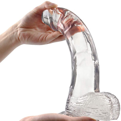 Ice Transparent Dildo 8.5 inch