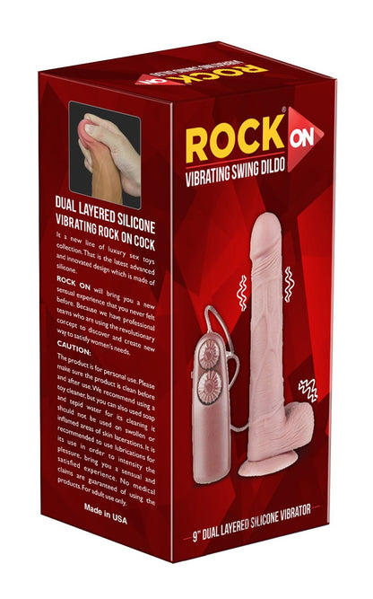 Rock On Vibrating Swing Dildo