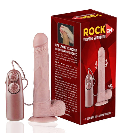 Rock On Vibrating Swing Dildo