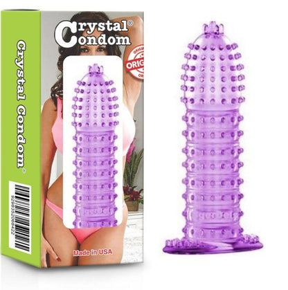 Crystal Dotted Condom Sleeve Washable and Reusable Condom