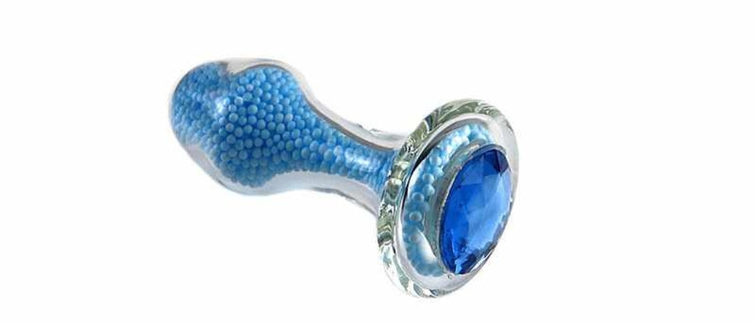 Crystal Glass Anal Plug