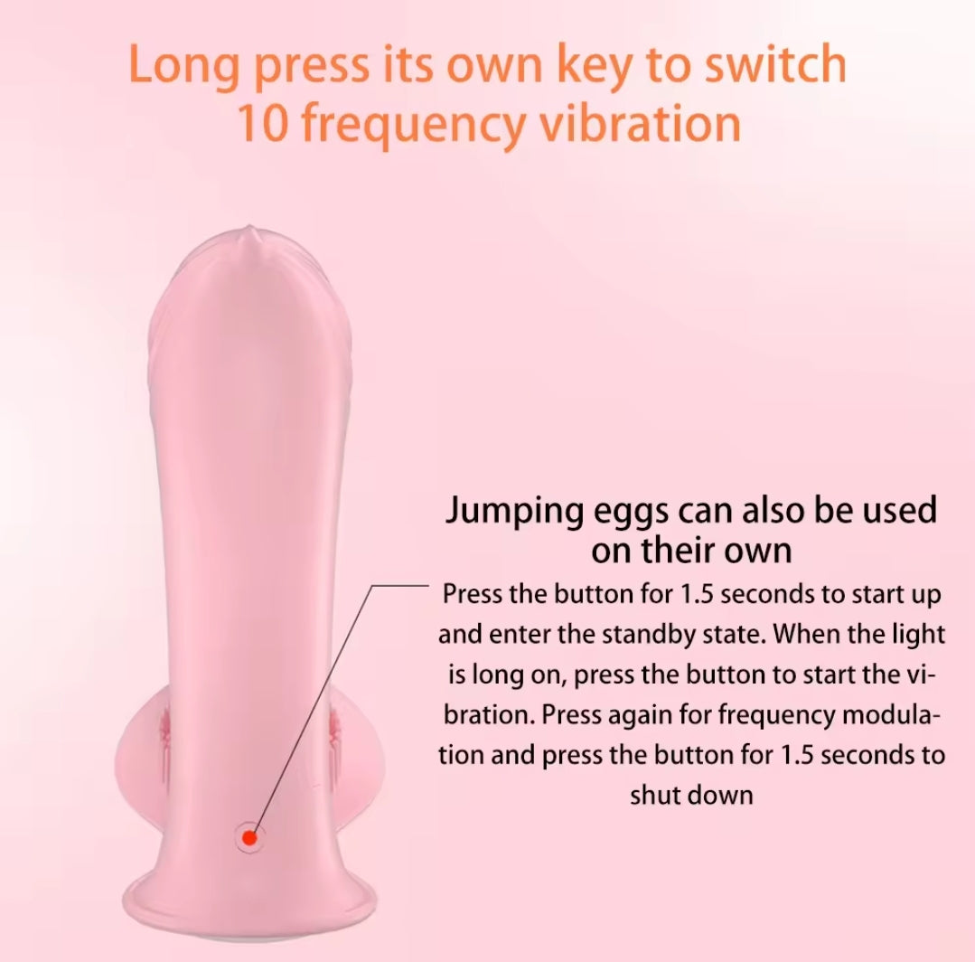 Jump Egg Remote Control Vibrator & Prostate Massager