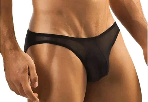 Transparent Lace Brief For Men