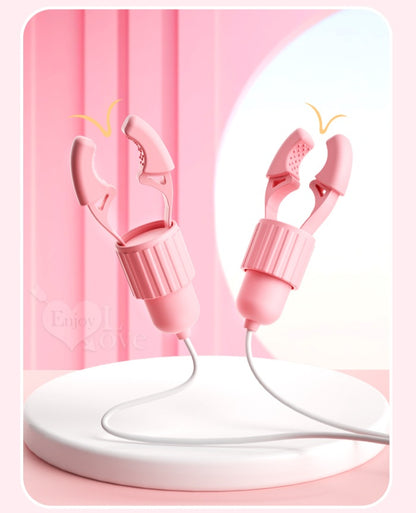 Nipple Clip Vibration Breast Clip Remote Controlled